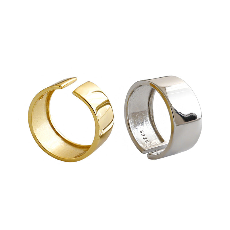 "Skeldira" - Eleganter Ring aus 925er Sterlingsilber (verstellbar)