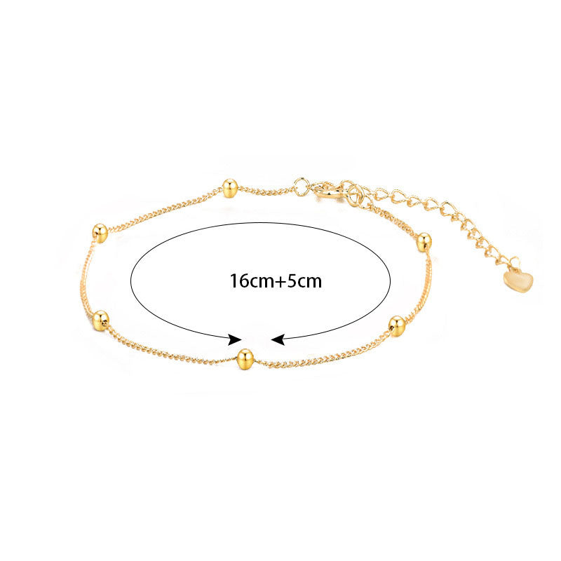 "Elvaris" - Mini-Lucky-Beads-Armband aus 925er Sterlingsilber