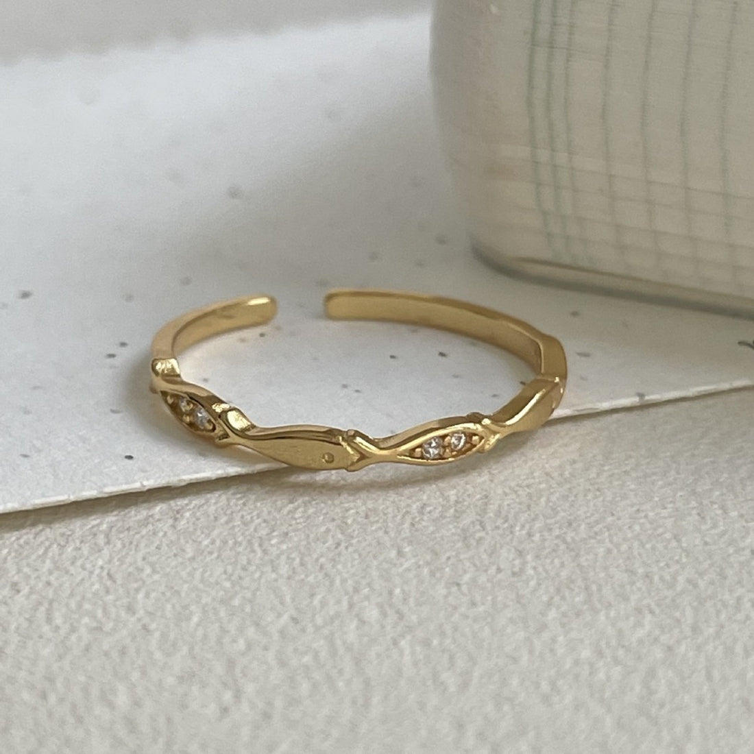 "Irolia" - Eleganter Damen-Ring aus 925er Sterlingsilber mit Zirkonia