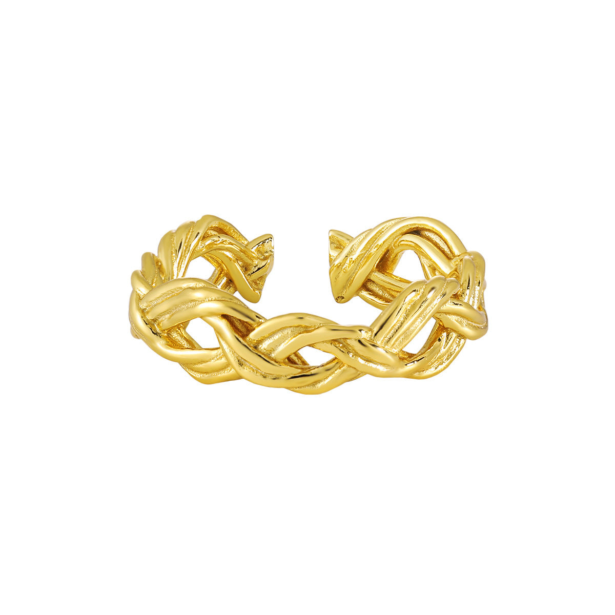 "Myriona" - Verstellbarer Ring aus 925er Sterlingsilber