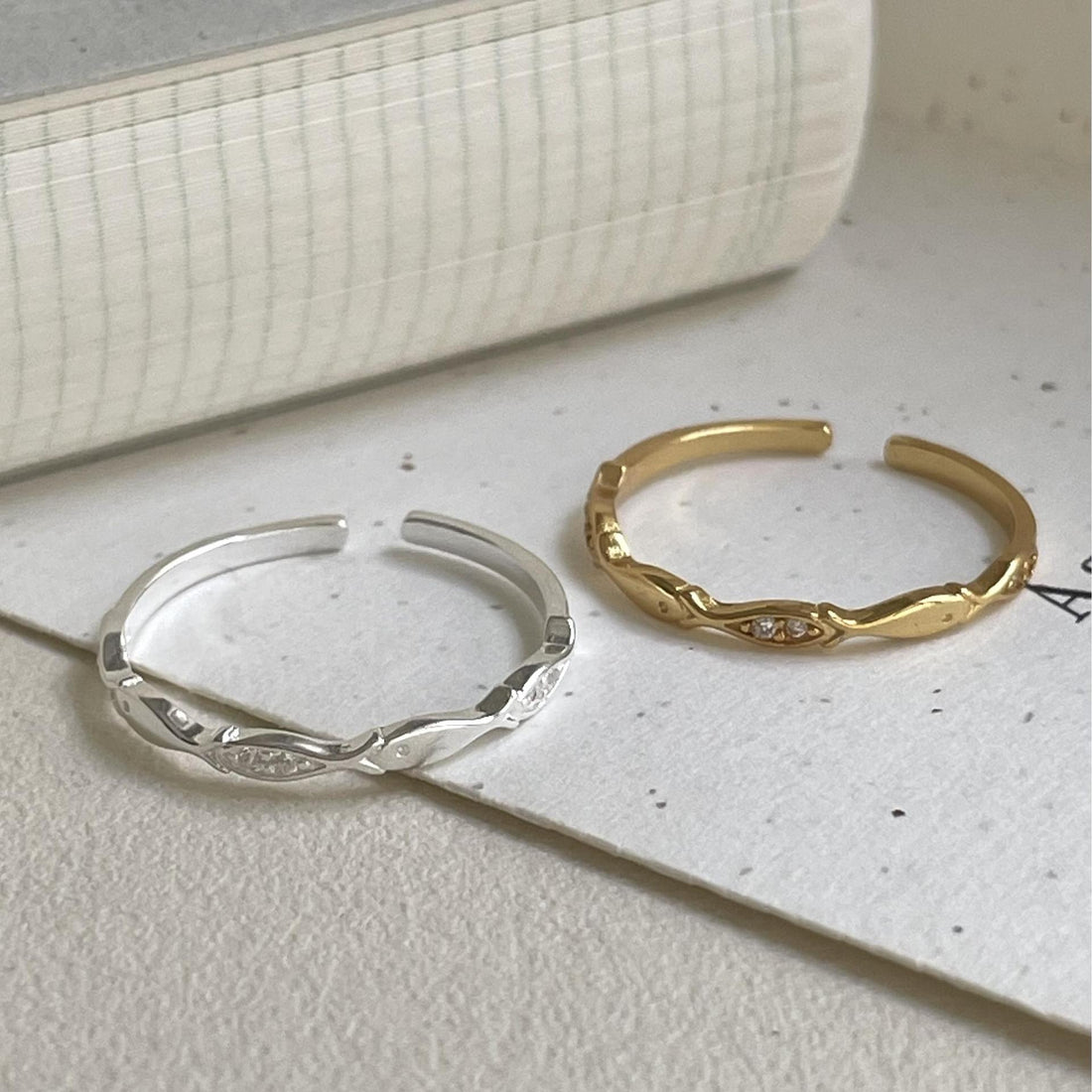 "Irolia" - Eleganter Damen-Ring aus 925er Sterlingsilber mit Zirkonia