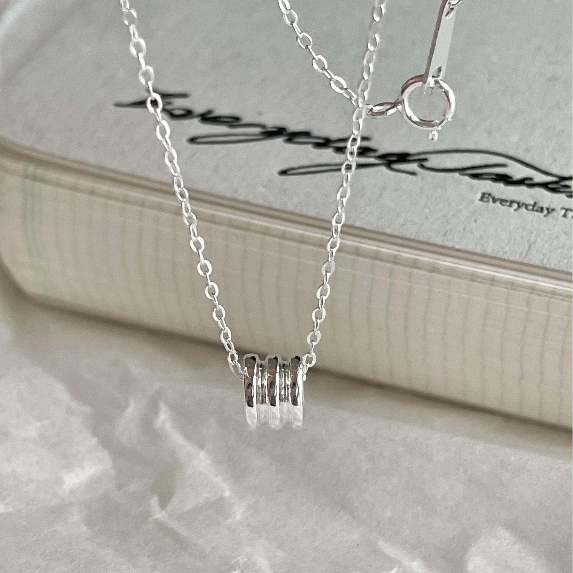 "Walia" - Damen-Halskette mit Glücks-Perlen aus 925er Sterlingsilber