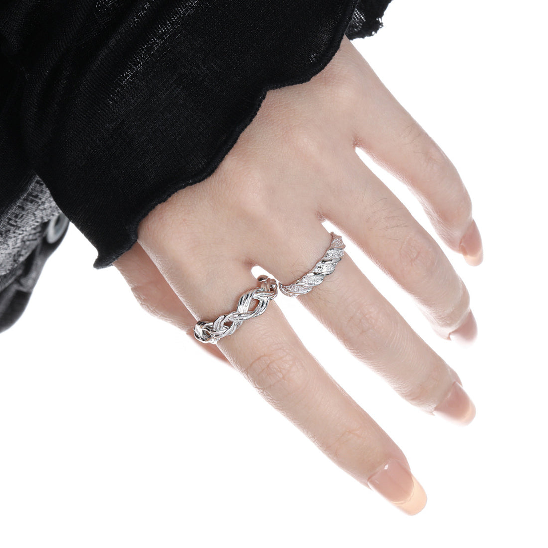 "Myriona" - Verstellbarer Ring aus 925er Sterlingsilber
