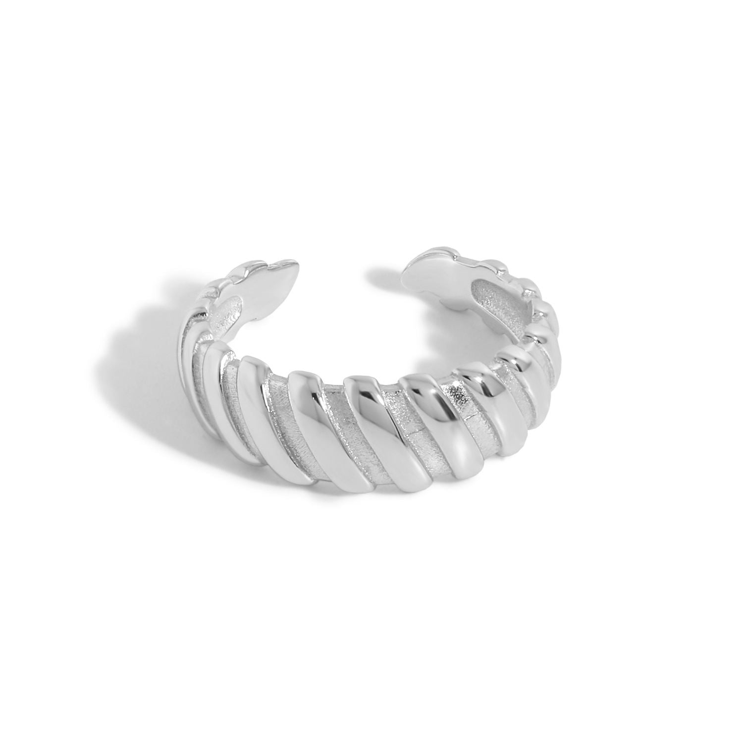 "Runysaa" - Verstellbarer, Ring im Zahnrad-Design aus 925er Sterlingsilber