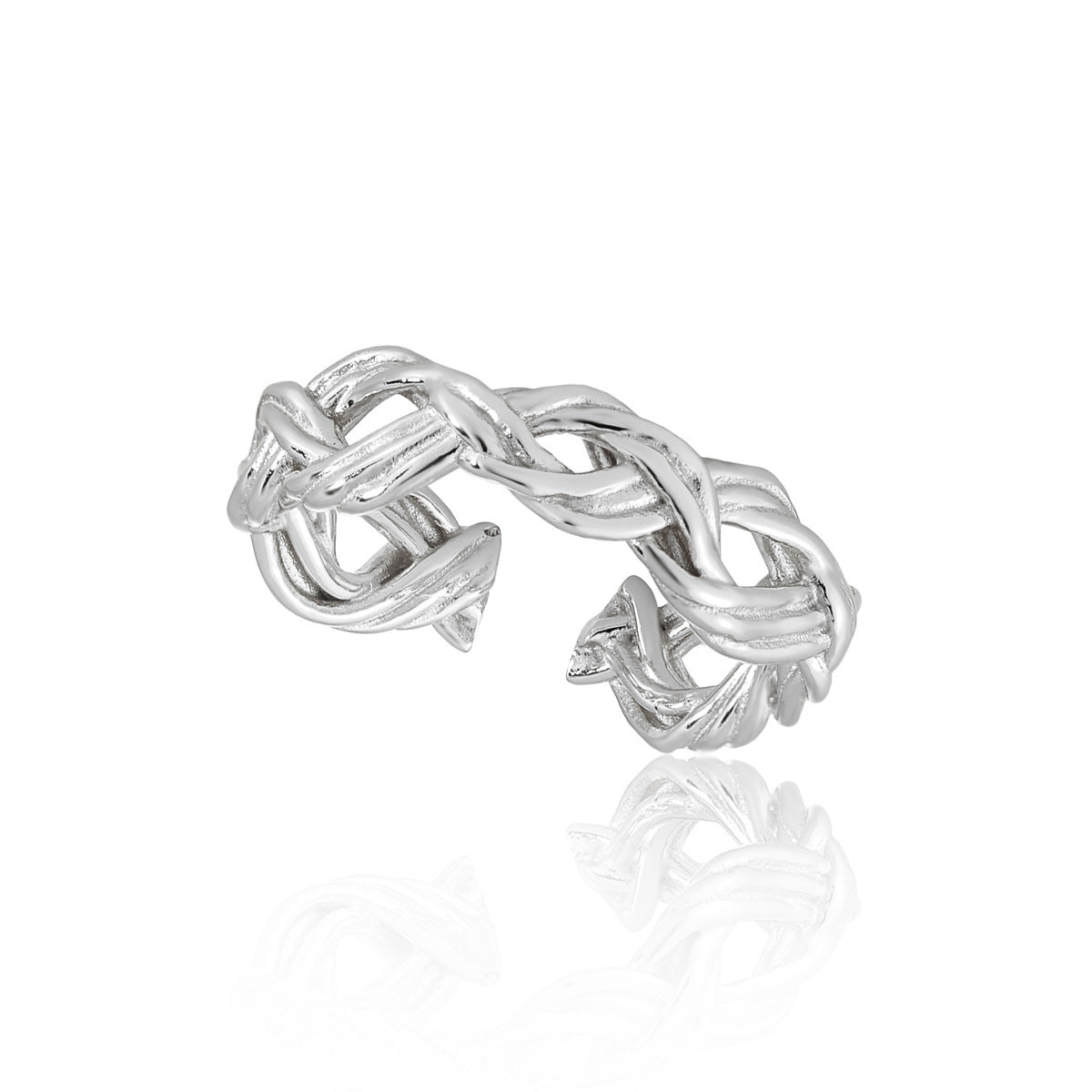 "Myriona" - Verstellbarer Ring aus 925er Sterlingsilber