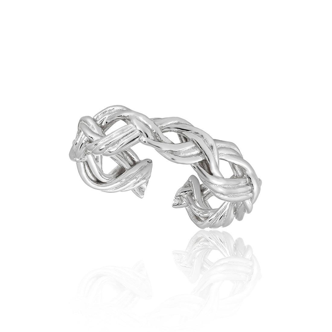 "Myriona" - Verstellbarer Ring aus 925er Sterlingsilber