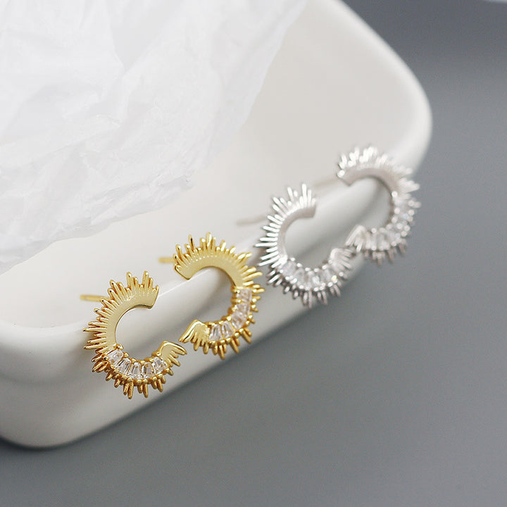 "Previra" - CZ-Sunshine aus 925er Sterlingsilber