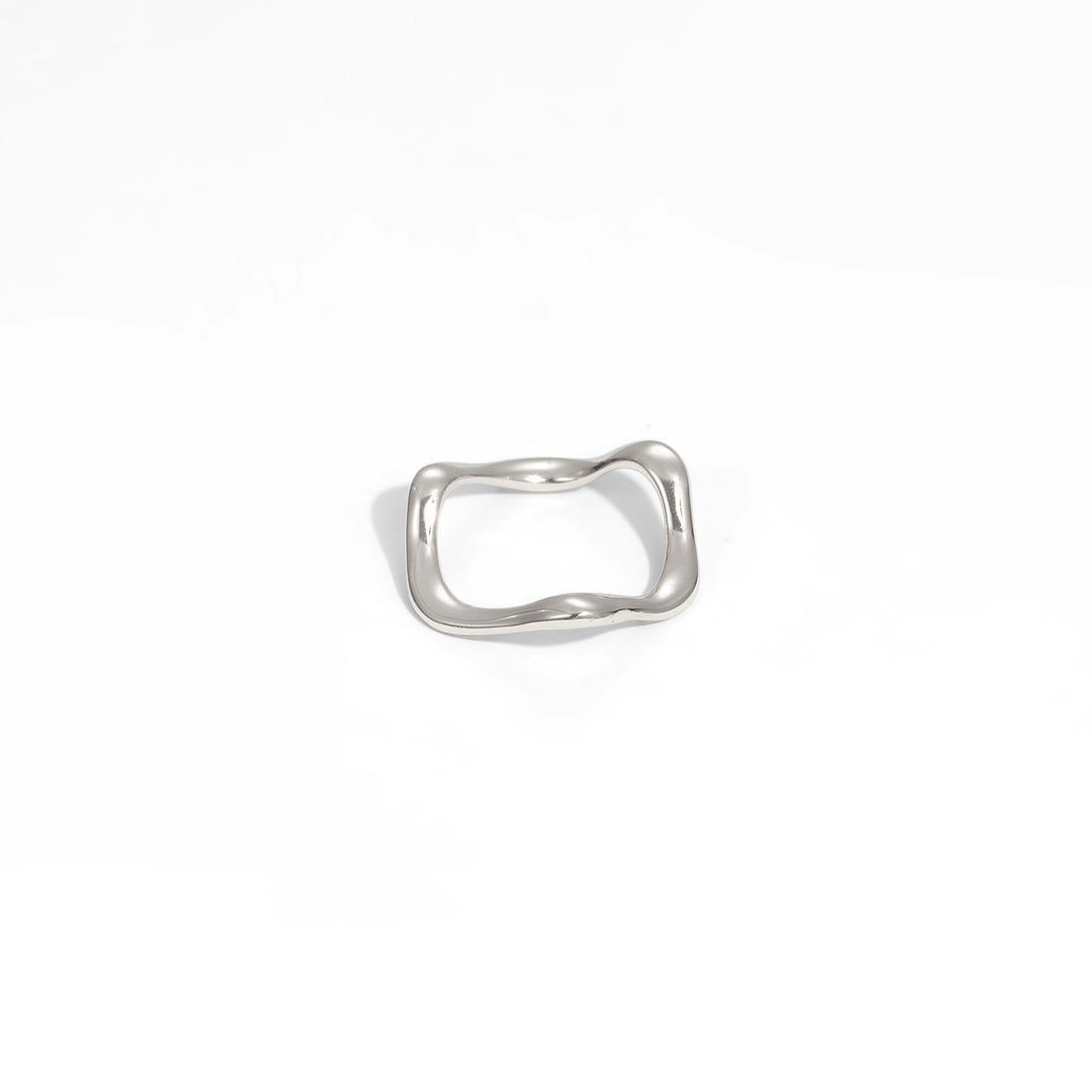 "Hedraya" - Wellenring aus 925er Sterlingsilber