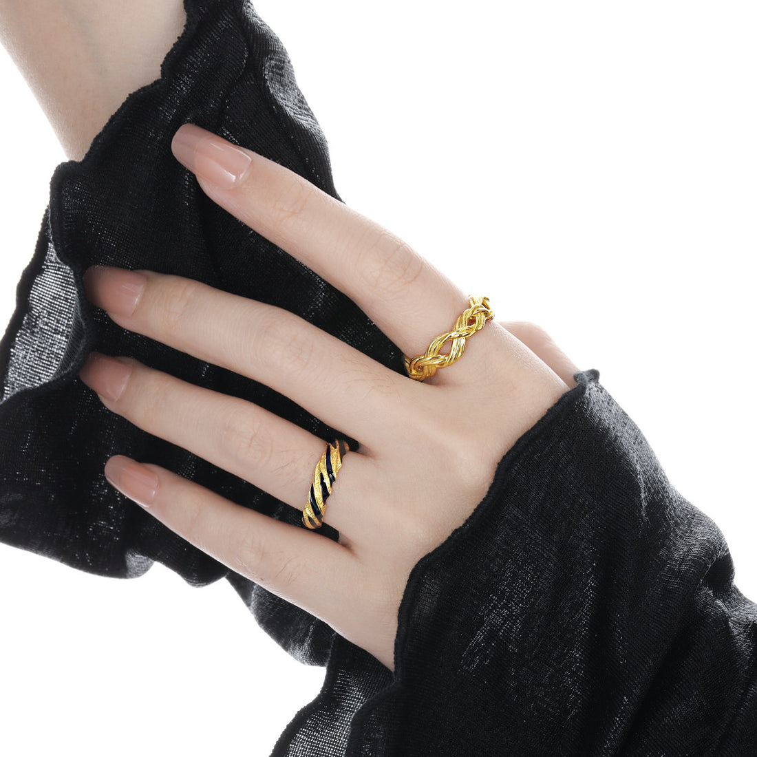 "Myriona" - Verstellbarer Ring aus 925er Sterlingsilber