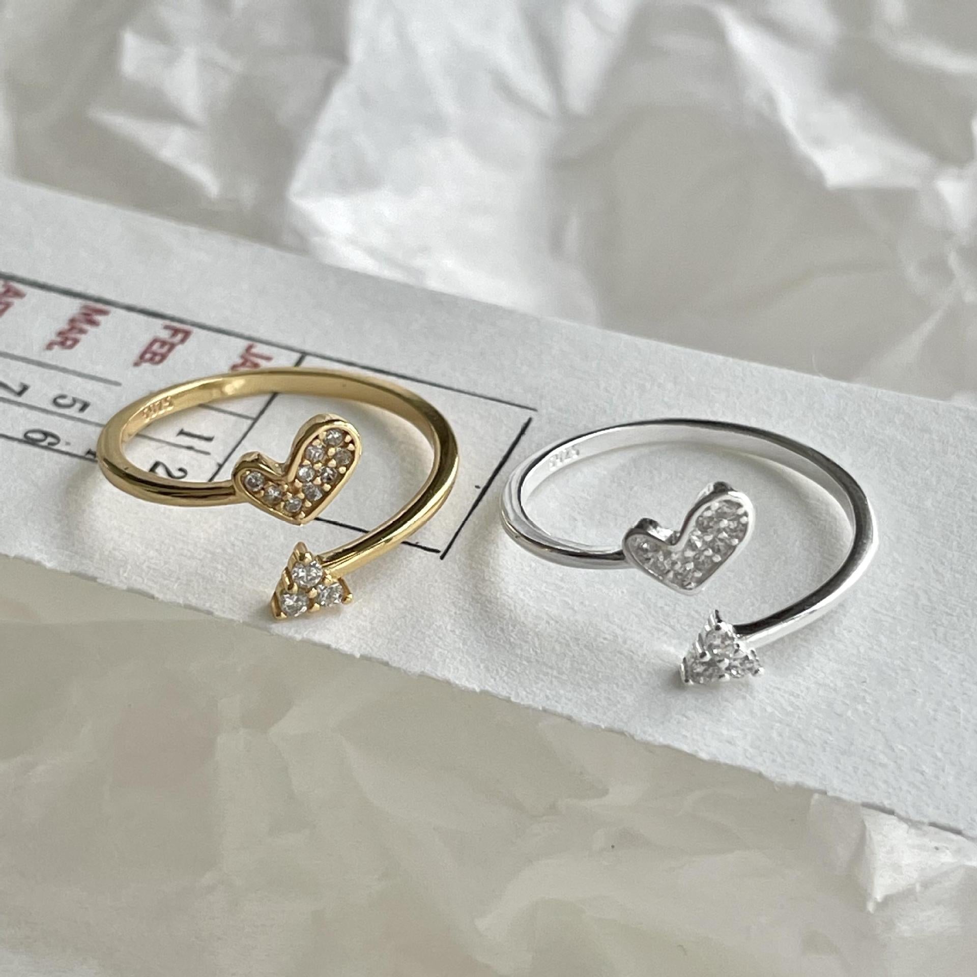 "Presi" - Eleganter Damen-Ring aus 925er Sterlingsilber mit Zirkonia