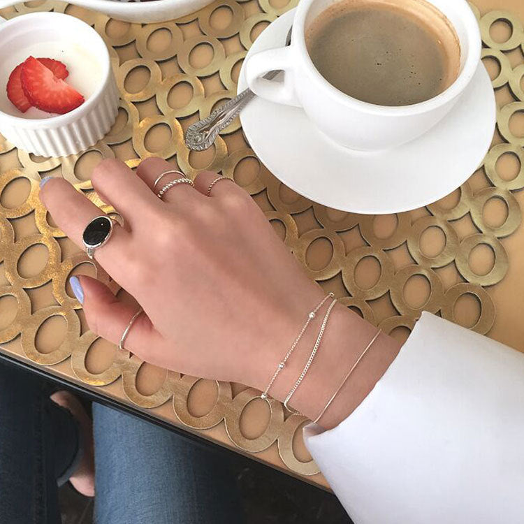 "Cerivya" - Minimalistisches Armband für Damen aus S925 Reinsilber